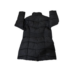 LAUNDRY BY SHELLI SEGAL WOMENS BLACK PUGFER COAT SIZE XL PTP 21”